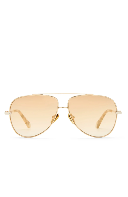 Camilla The Voyage Sunglasses - Gold/Natural Tort