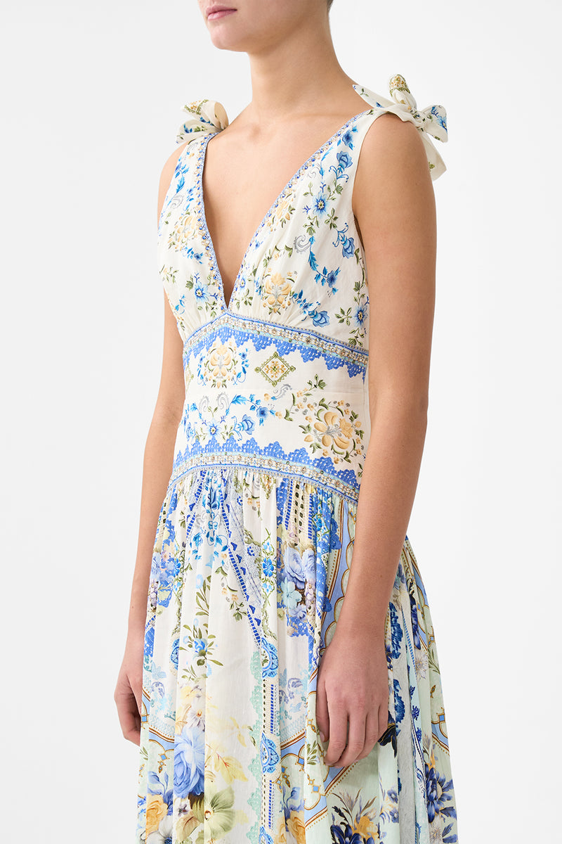 Camilla Tie Shoulder Dress - My Homespun Heart