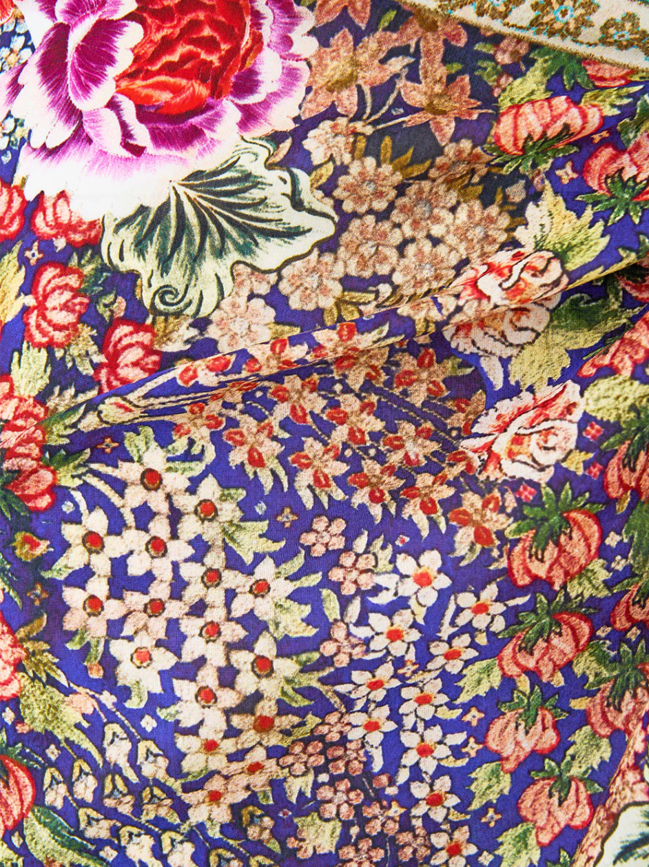 Camilla Woven Short Sarong With Tassels - Sultans And Queens