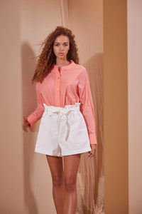 Devotion Twins Dennise Shirt  - Coral