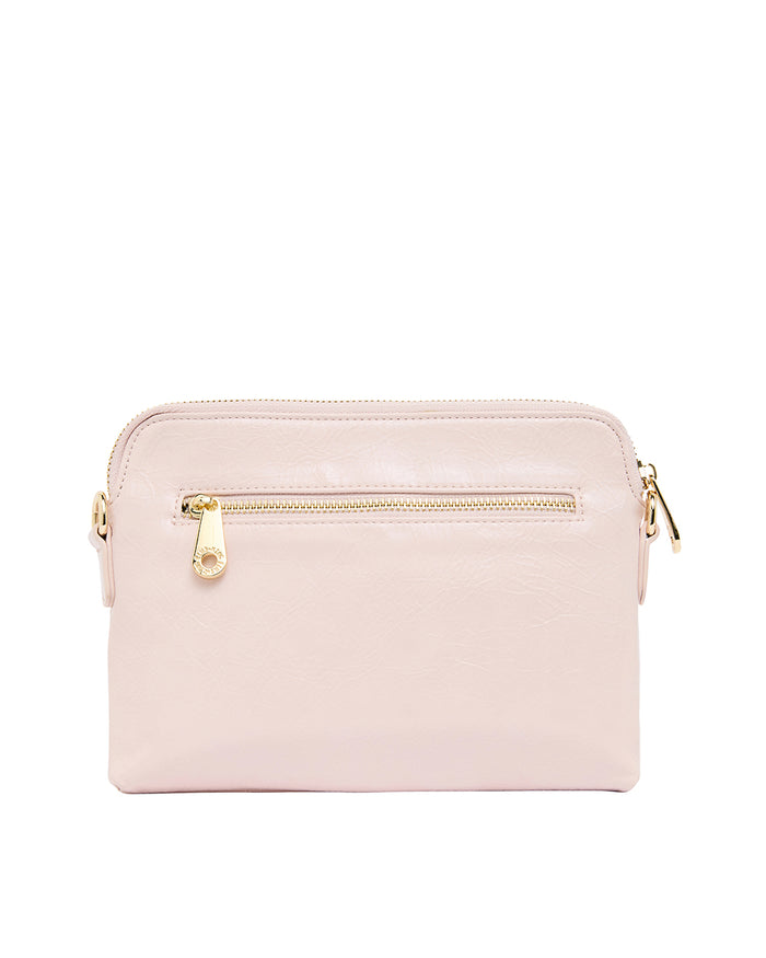 Elms + King Small Bowery Clutch/Wallet - Blush Crinkle