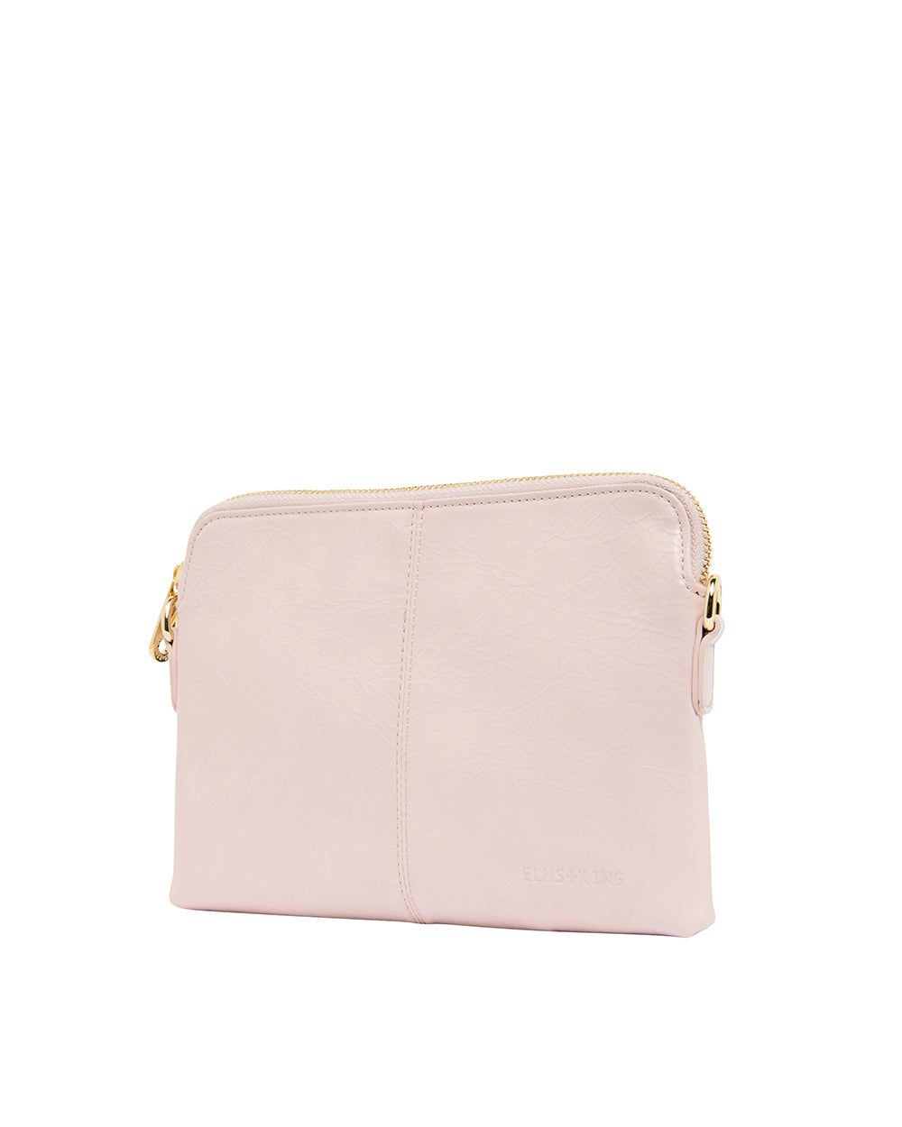 Elms + King Small Bowery Clutch/Wallet - Blush Crinkle