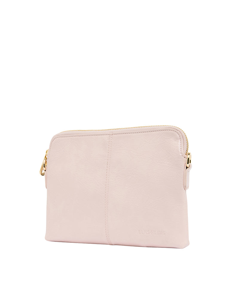 Elms + King Small Bowery Clutch/Wallet - Blush Crinkle