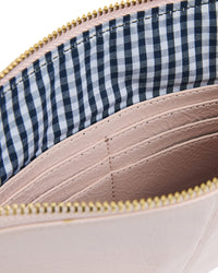 Elms + King Small Bowery Clutch/Wallet - Blush Crinkle