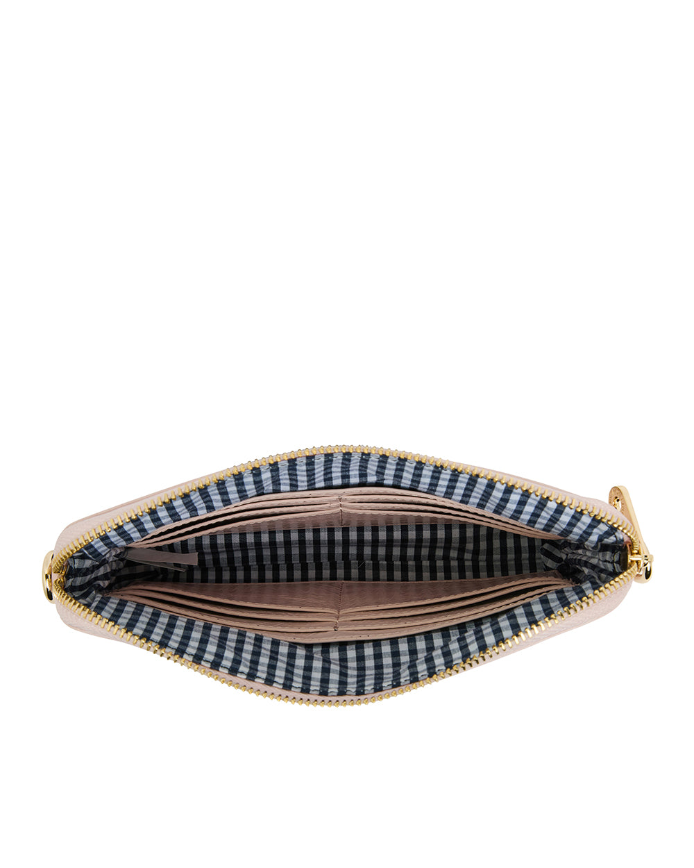 Elms + King Small Bowery Clutch/Wallet - Blush Crinkle