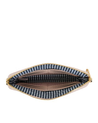Elms + King Small Bowery Clutch/Wallet - Blush Crinkle