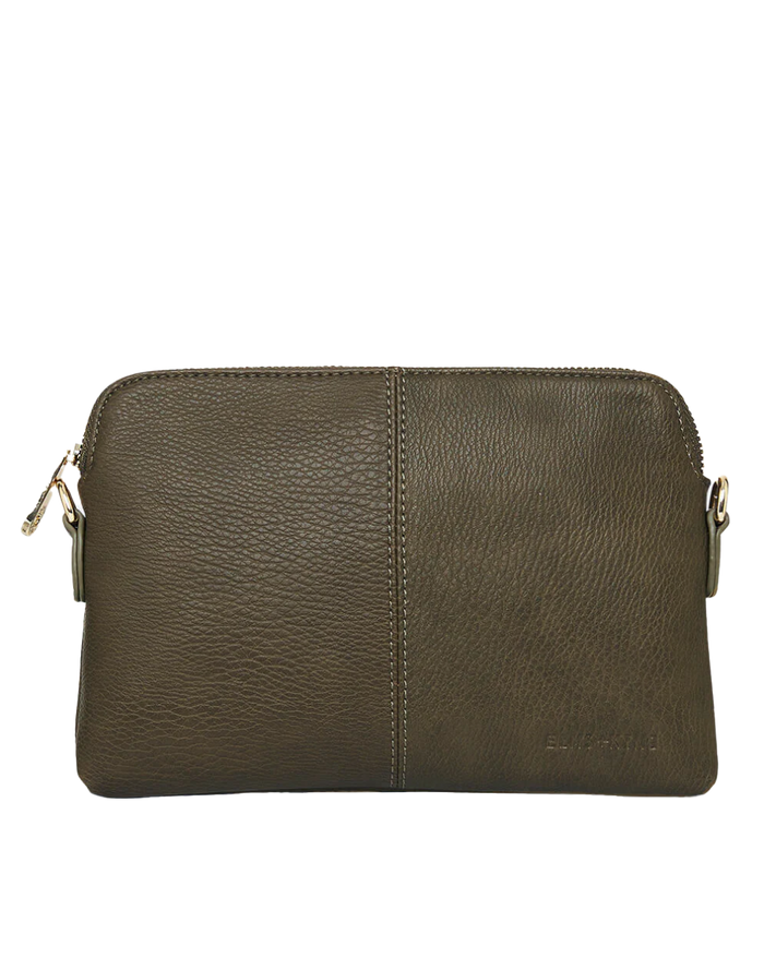 Elms + King Small Bowery Clutch/Wallet - Khaki