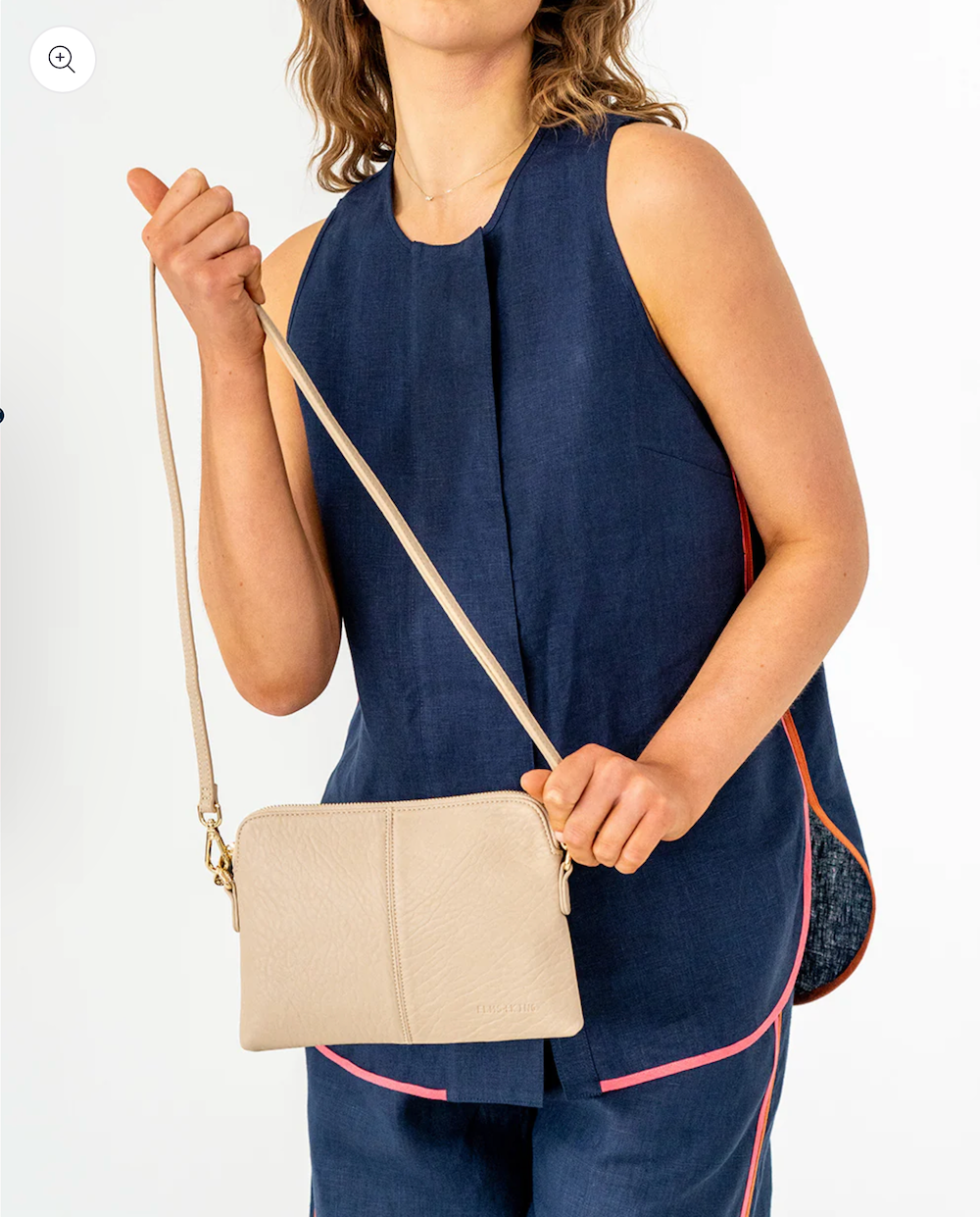 Elms + King Small Bowery Clutch/Wallet - Neutral