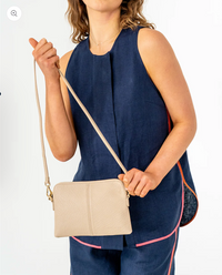 Elms + King Small Bowery Clutch/Wallet - Neutral