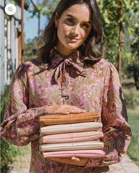 Elms + King Small Bowery Clutch/Wallet - Tan