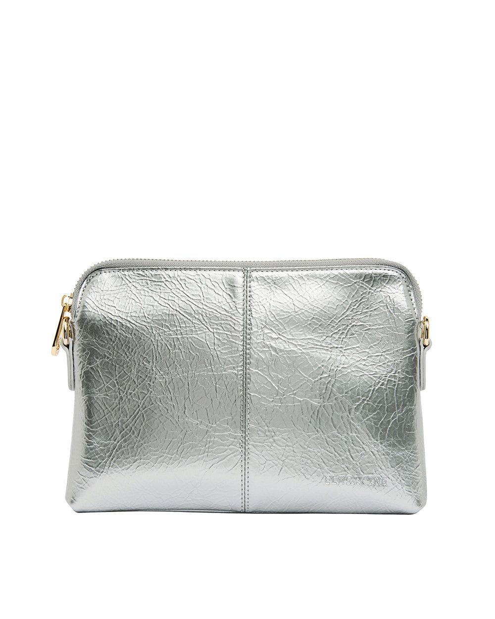 Elms + King Small Bowery Clutch/Wallet - Titanium Crinkle