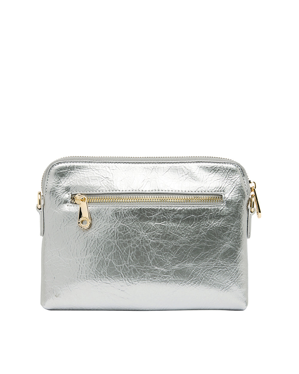 Elms + King Small Bowery Clutch/Wallet - Titanium Crinkle