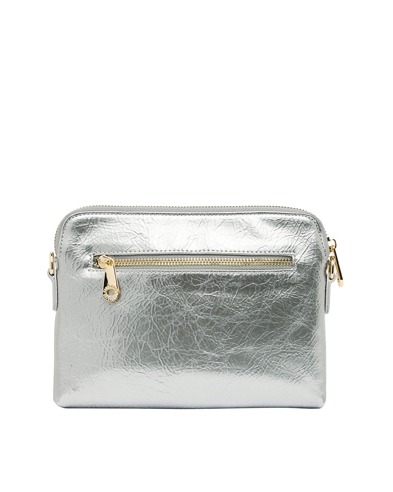 Elms + King Small Bowery Clutch/Wallet - Titanium Crinkle