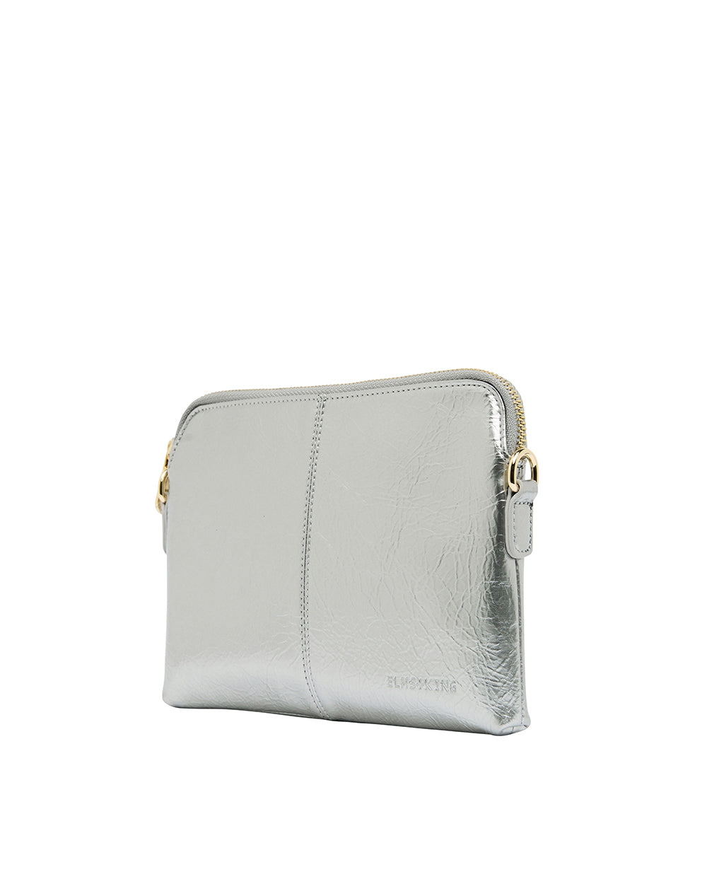 Elms + King Small Bowery Clutch/Wallet - Titanium Crinkle