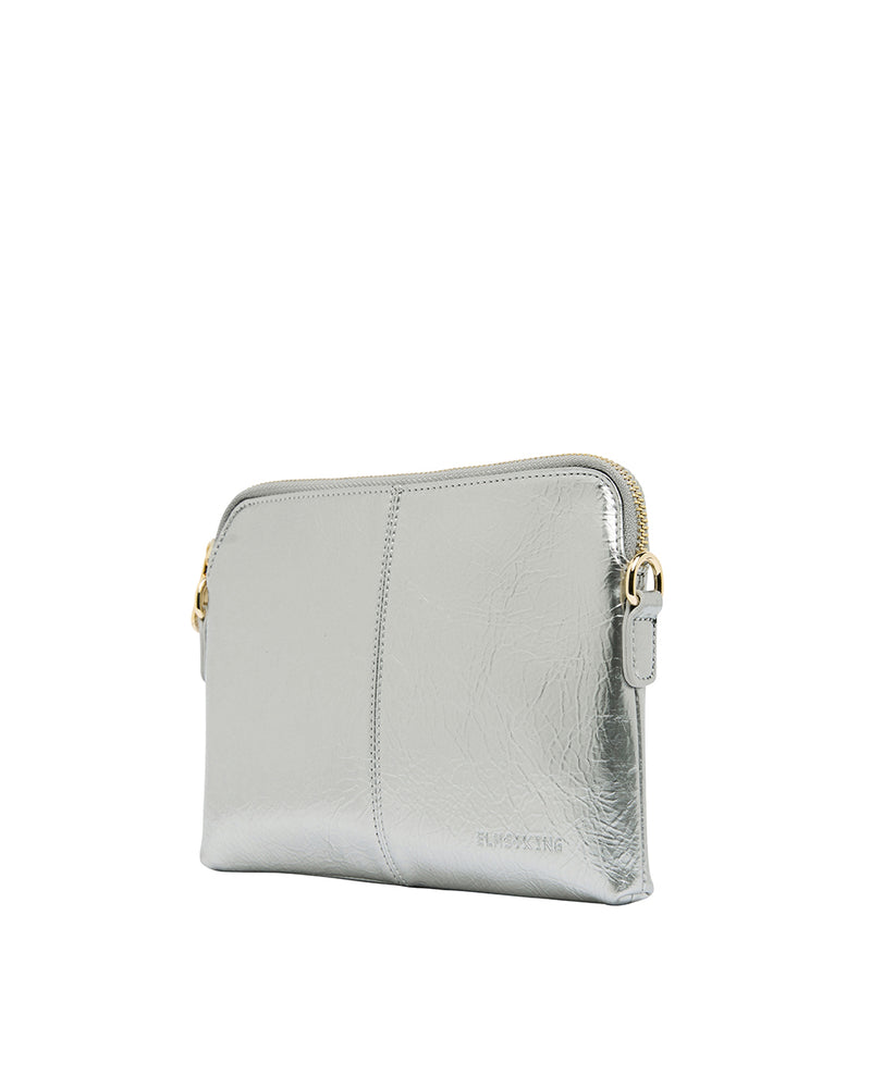 Elms + King Small Bowery Clutch/Wallet - Titanium Crinkle