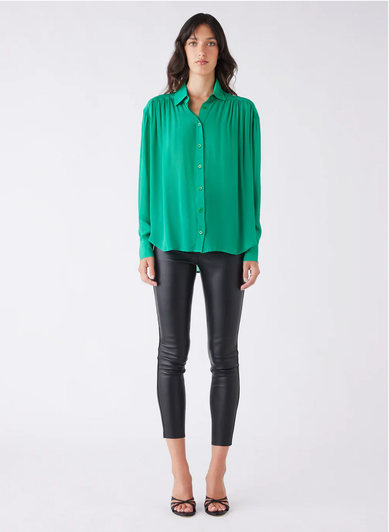 Esmaee Bloom Shirt - Emerald
