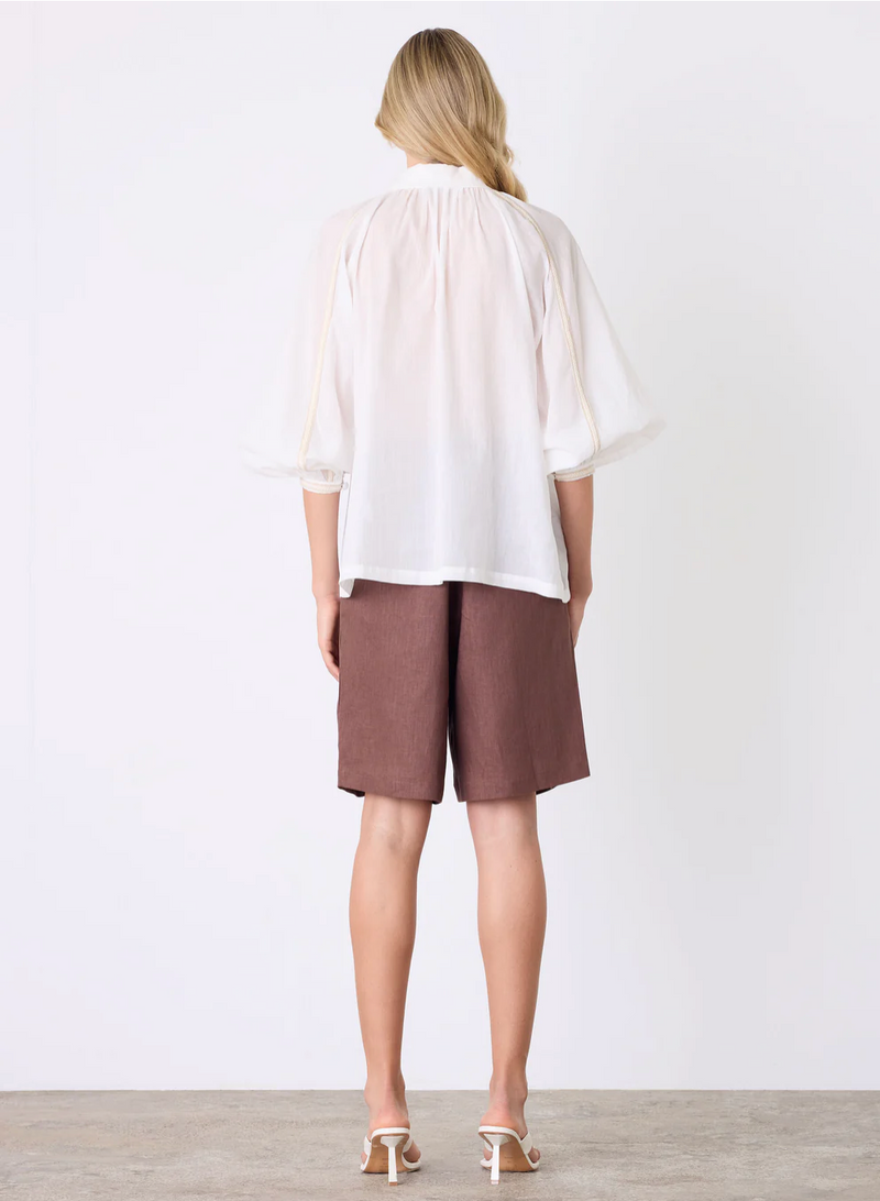 Esmaee Coastline Blouse - Ivory