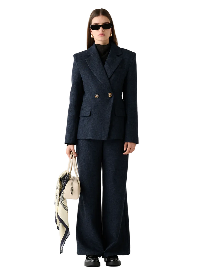 Esmaee Edition Blazer - Indigo