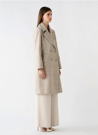 Esmaee Edition Coat - Cream Check