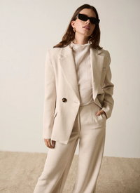 Esmaee Eternal Blazer - Oatmeal