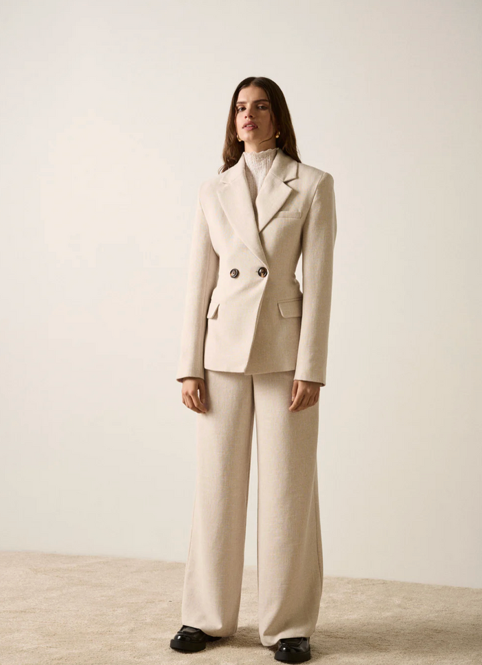 Esmaee Eternal Blazer - Oatmeal