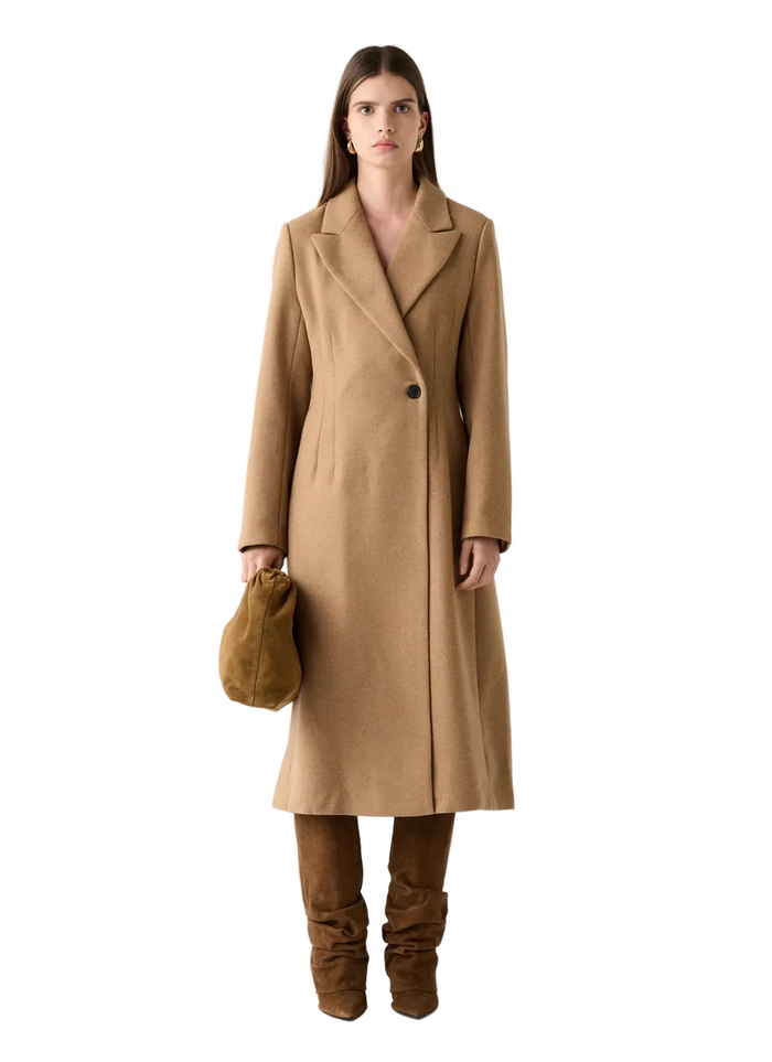 Esmaee Eternal Coat - Camel