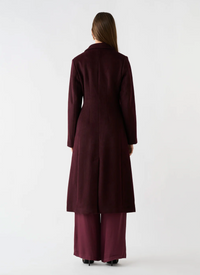 Esmaee Eternal Coat - Wine