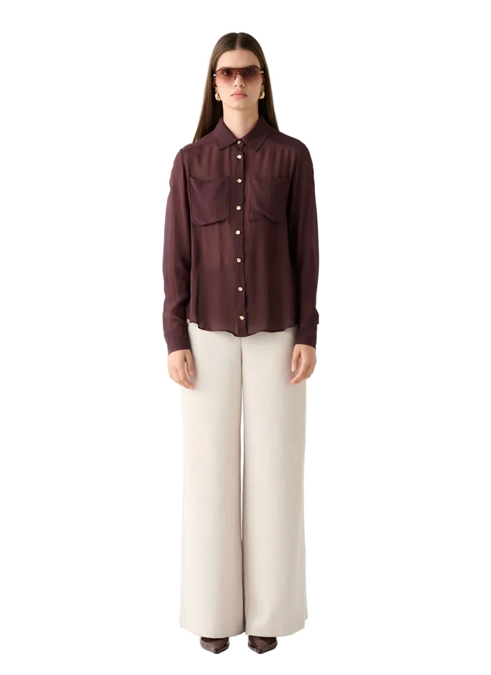 Esmaee Fortune Shirt - Chocolate