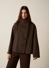 Esmaee Incline Jacket - Chocolate