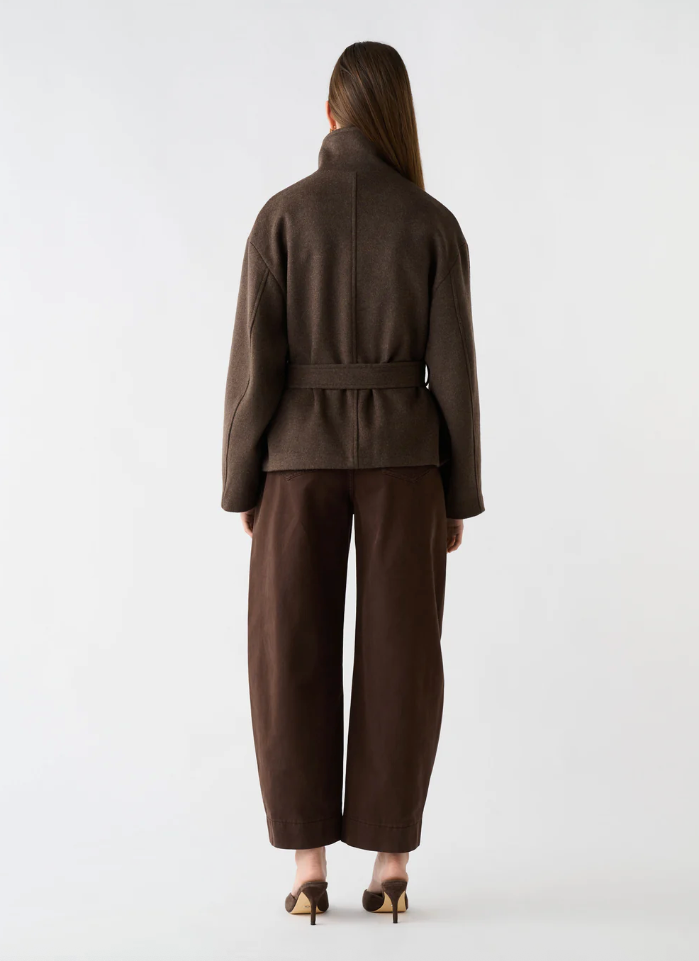 Esmaee Incline Jacket - Chocolate