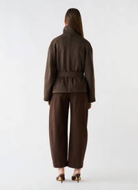 Esmaee Incline Jacket - Chocolate