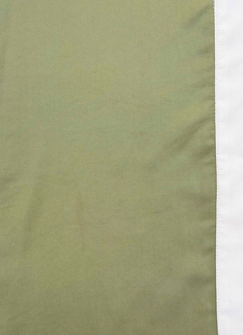Esmaee Monochrome Dress - Sage/Cream
