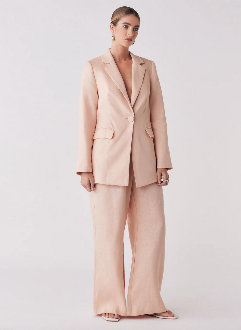 Esmaee Portsea Blazer - Peach