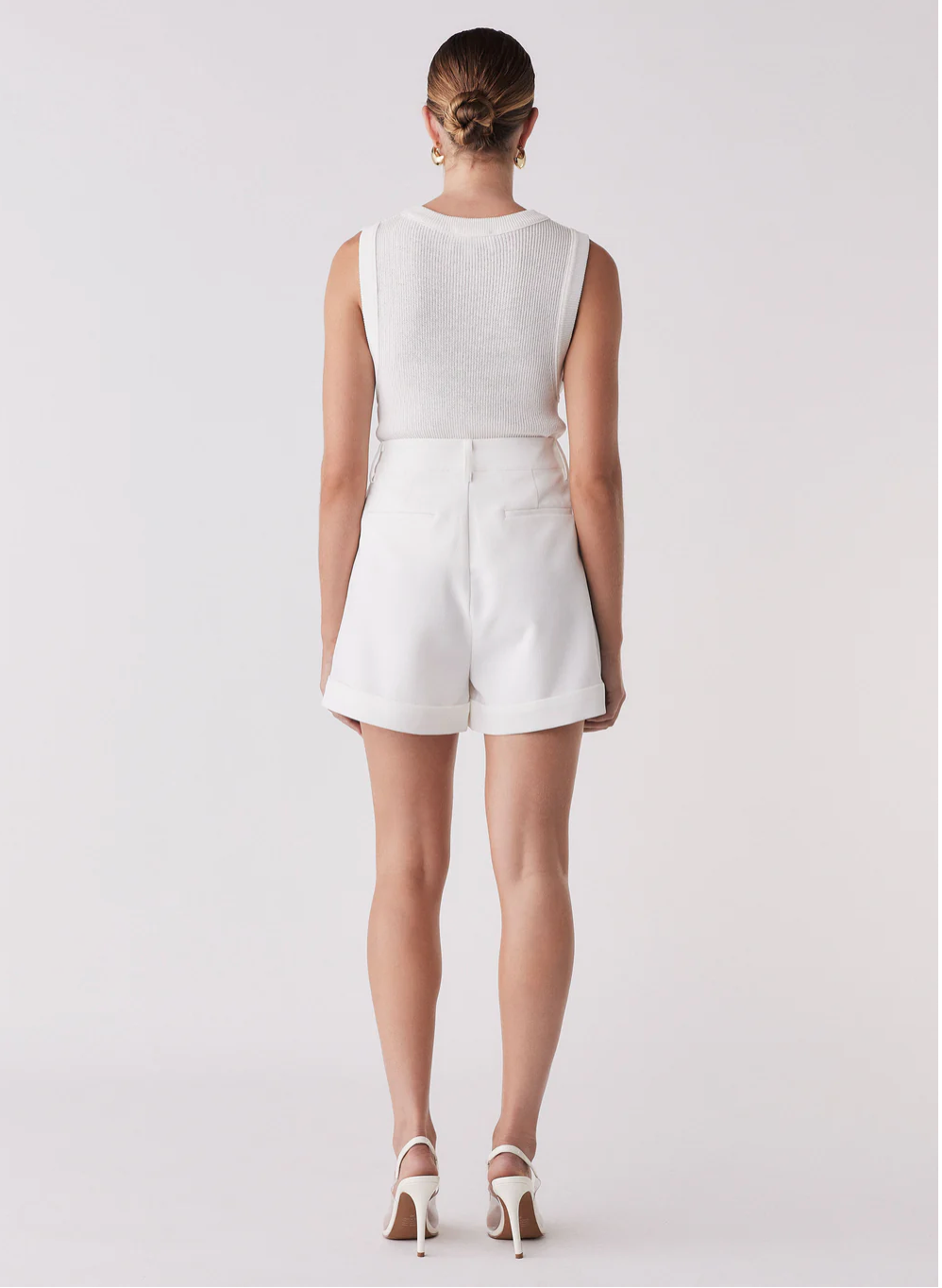 Esmaee Rebound Knit Tank - Ivory
