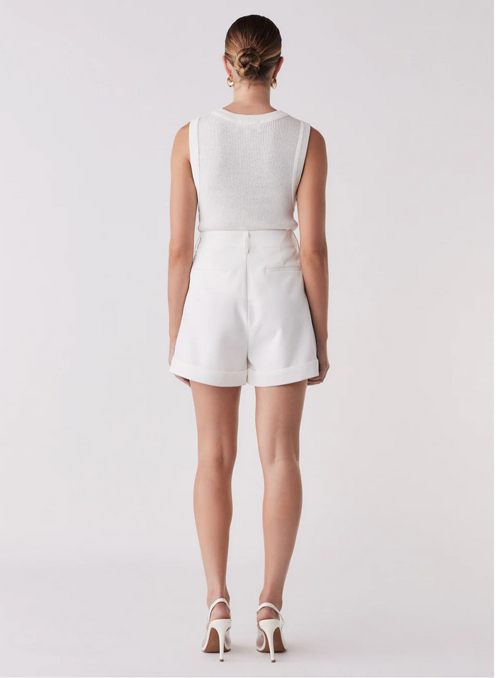 Esmaee Rebound Knit Tank - Ivory
