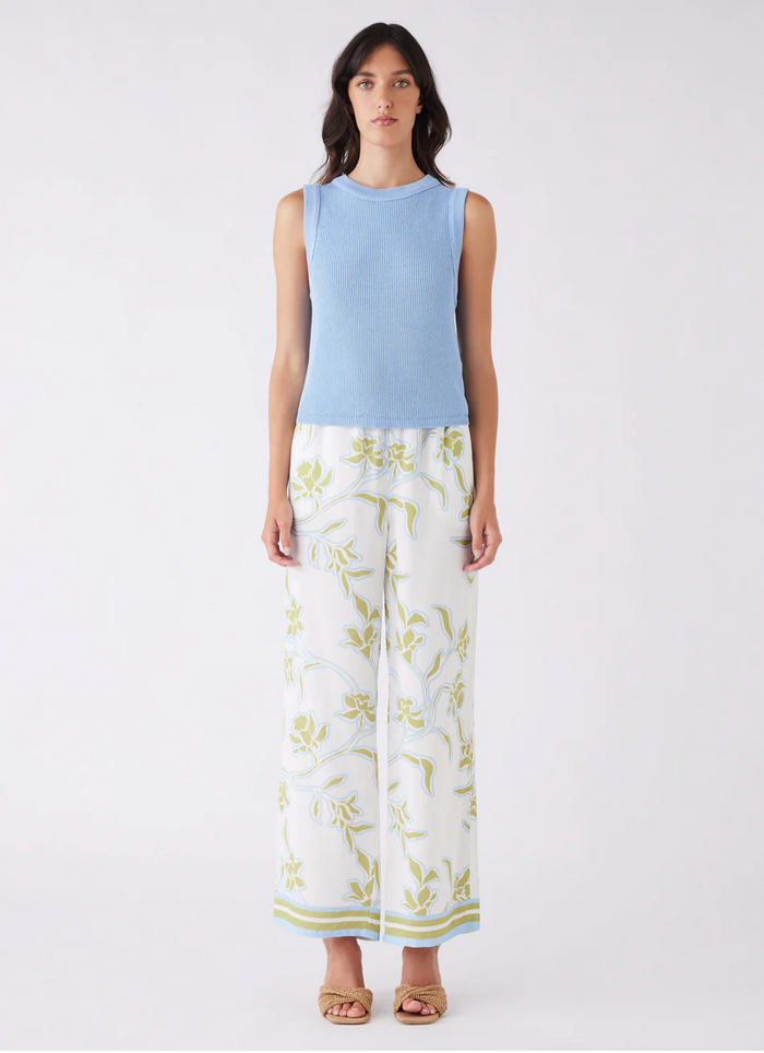 Esmaee Rebound Knit Tank - Sky