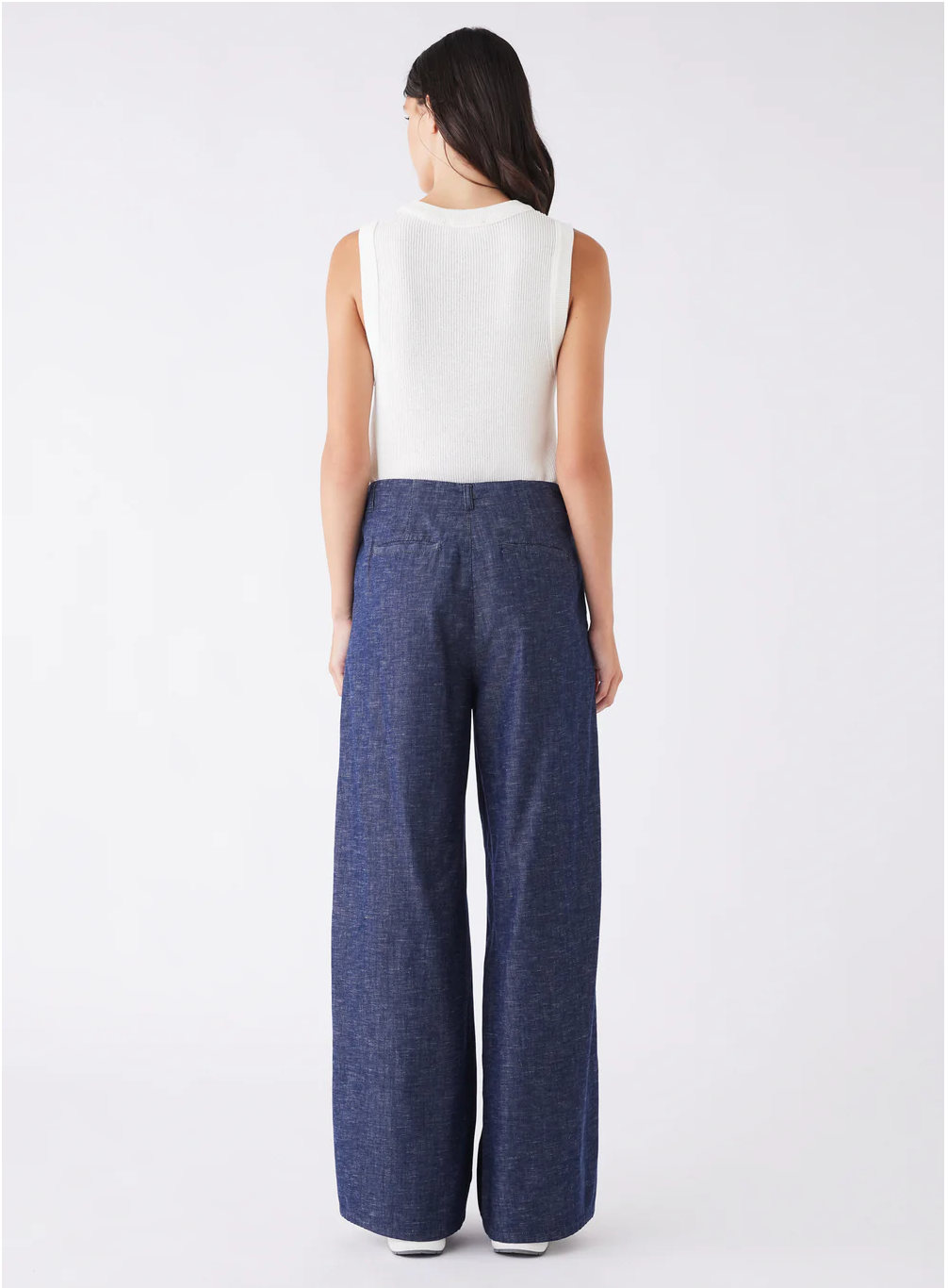 Esmaee Revival Denim Pant - Dark Blue Denim