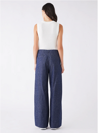 Esmaee Revival Denim Pant - Dark Blue Denim