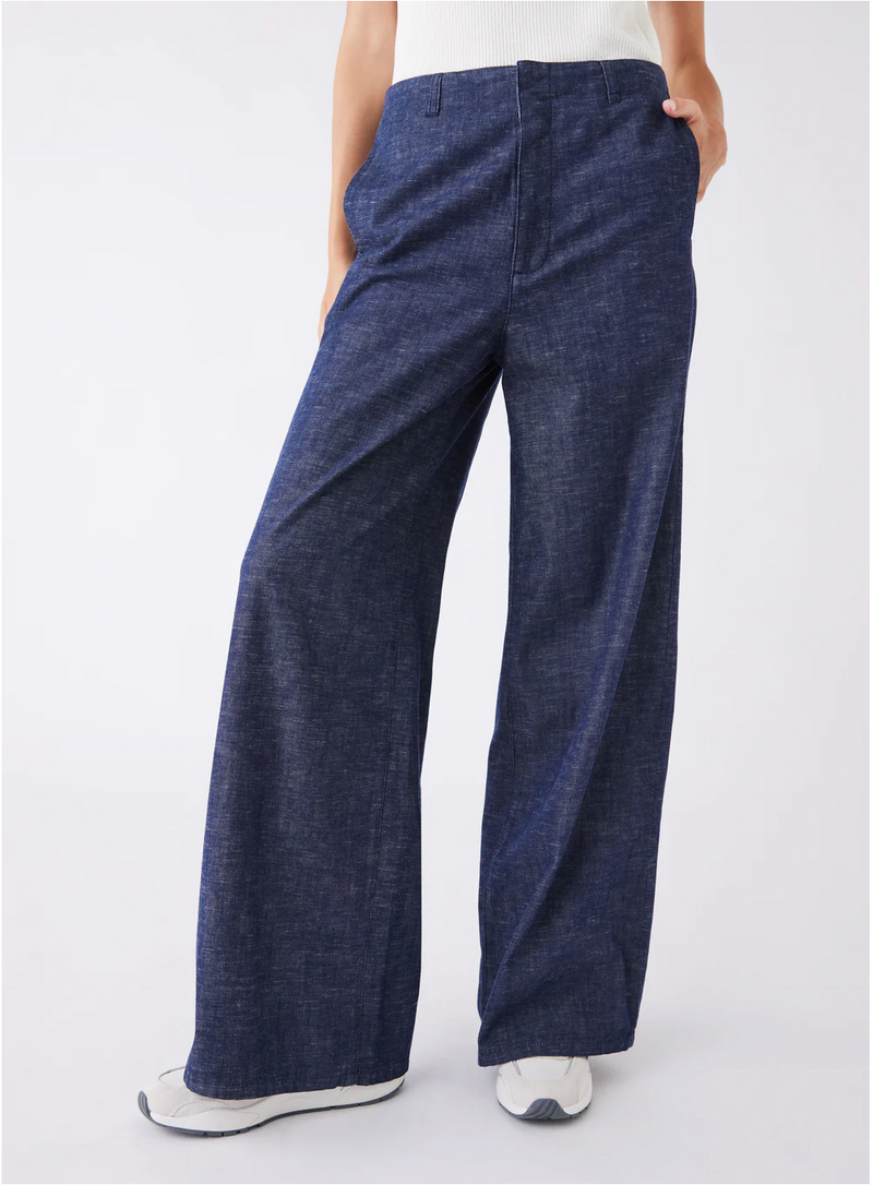 Esmaee Revival Denim Pant - Dark Blue Denim