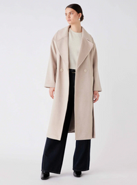 Esmaee Stateman Coat-Natural
