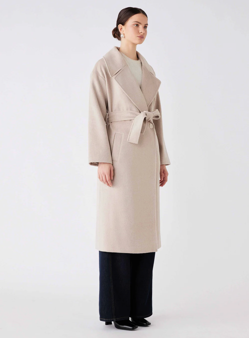 Esmaee Stateman Coat-Natural