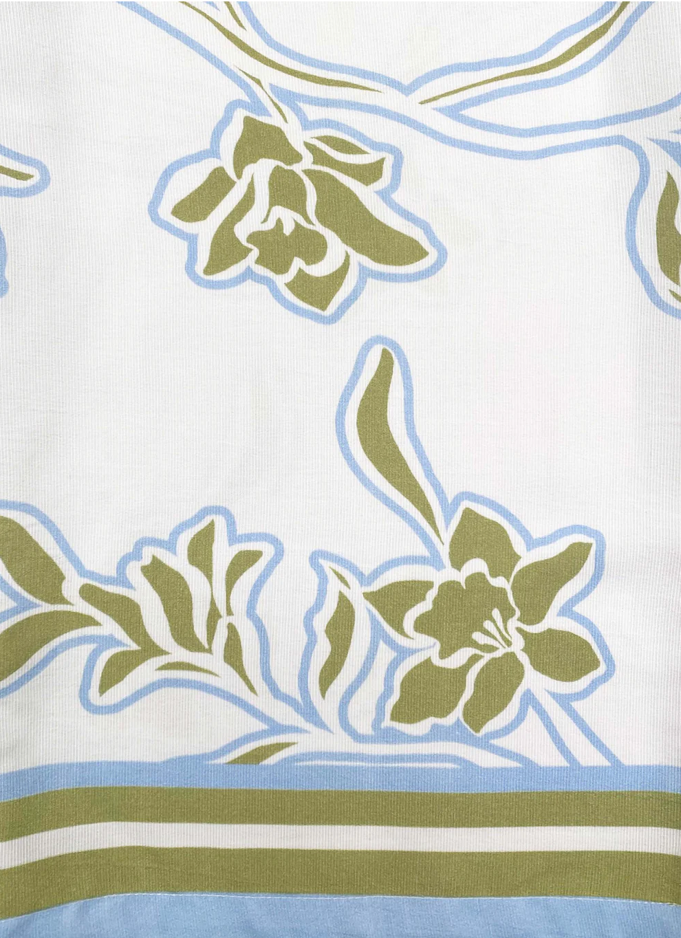 Esmaee Tranquility Shirt -Olive Floral