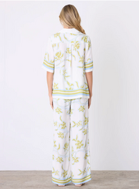 Esmaee Tranquility Shirt -Olive Floral