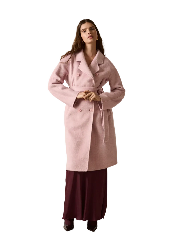 Esmaee Uncharted Coat - Pink Floss