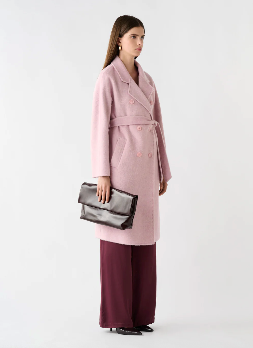 Esmaee Uncharted Coat - Pink Floss