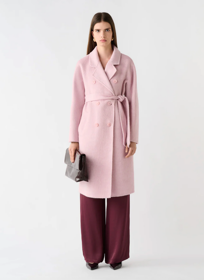 Esmaee Uncharted Coat - Pink Floss