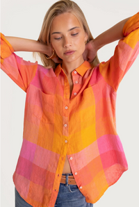 Hut Let’s Hang Out Shirt - Orange