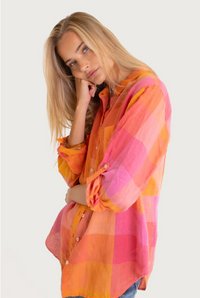 Hut Let’s Hang Out Shirt - Orange