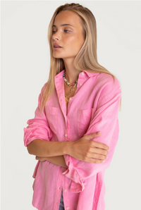Hut Lift My Mood Shirt – Pink