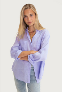 Hut Lift My Mood Shirt - Mauve